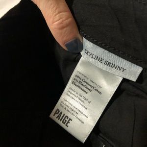 Black Paige Jeans